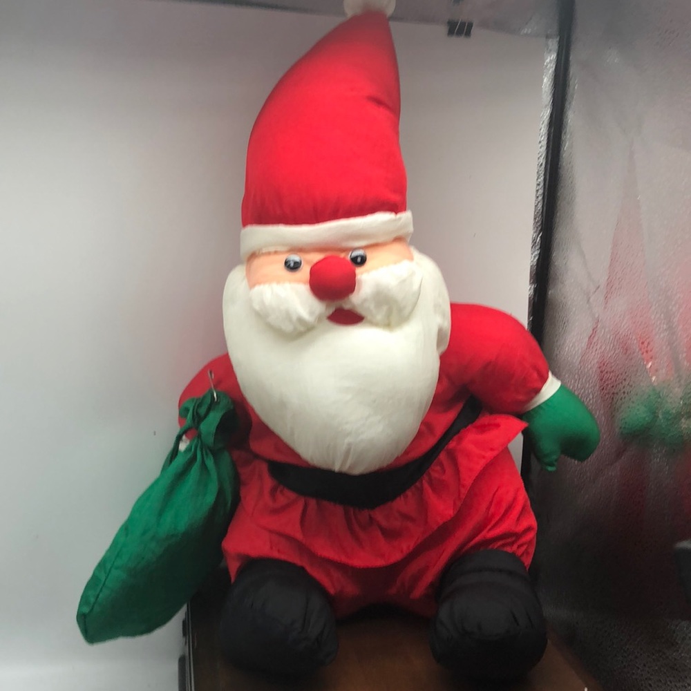 Vintage puffalump Santa